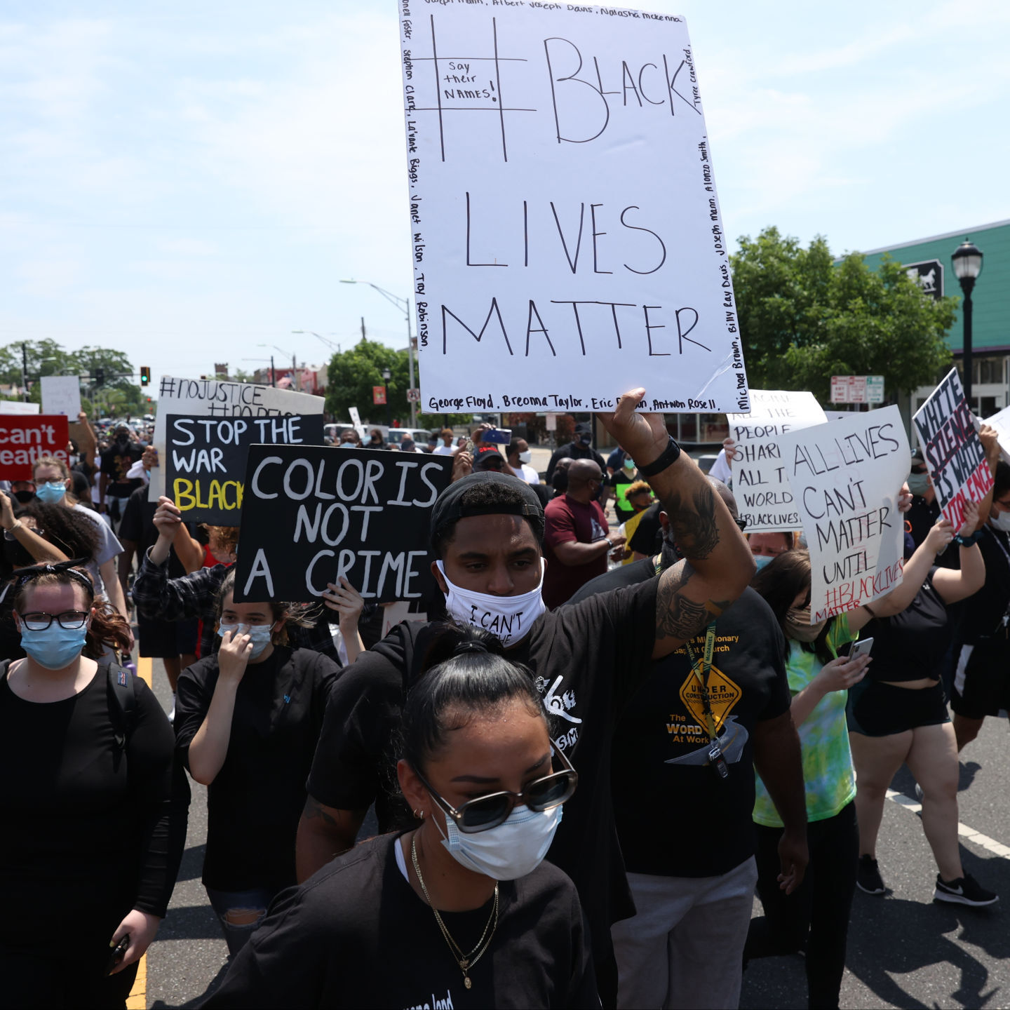 Vineland Protest